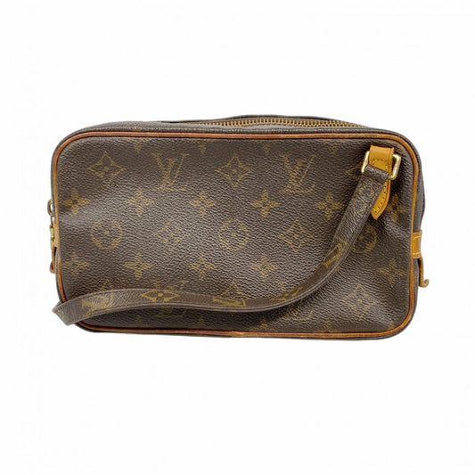 Louis Vuitton Shoulder Bag Monogram Pochette Marly Bandouliere M51828 Brown