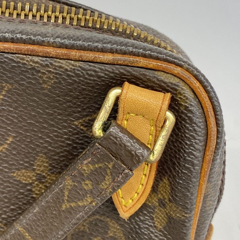 Louis Vuitton Shoulder Bag Monogram Pochette Marly Bandouliere M51828 Brown