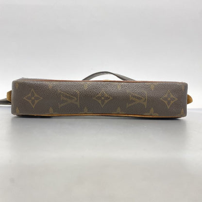 Louis Vuitton Shoulder Bag Monogram Pochette Marly Bandouliere M51828 Brown