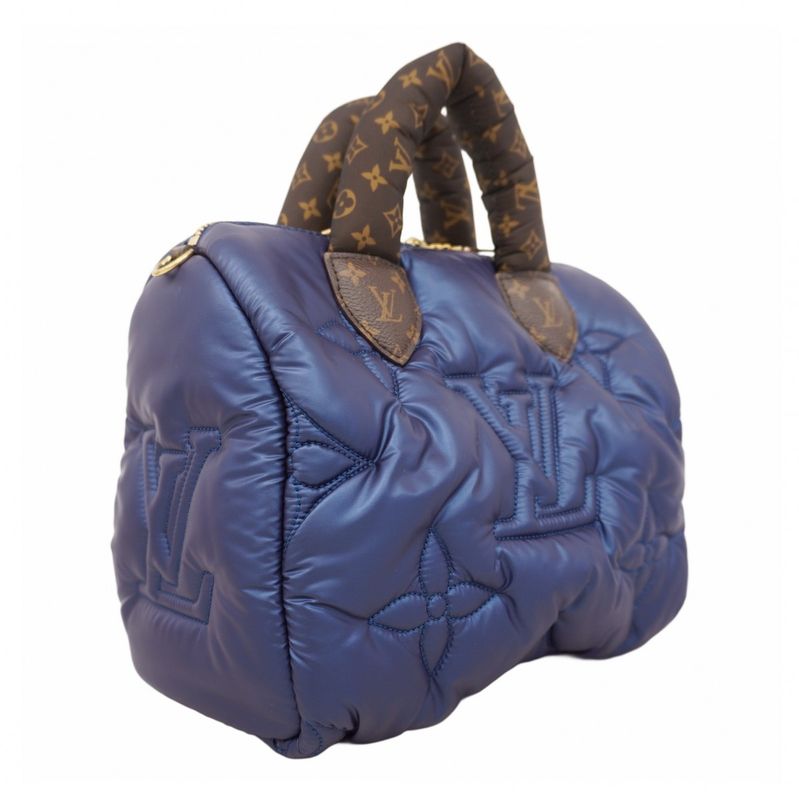 Louis Vuitton Handbag LV Pillow Speedy Bandoliere 25 M21061 Navy Brown 2way Bag