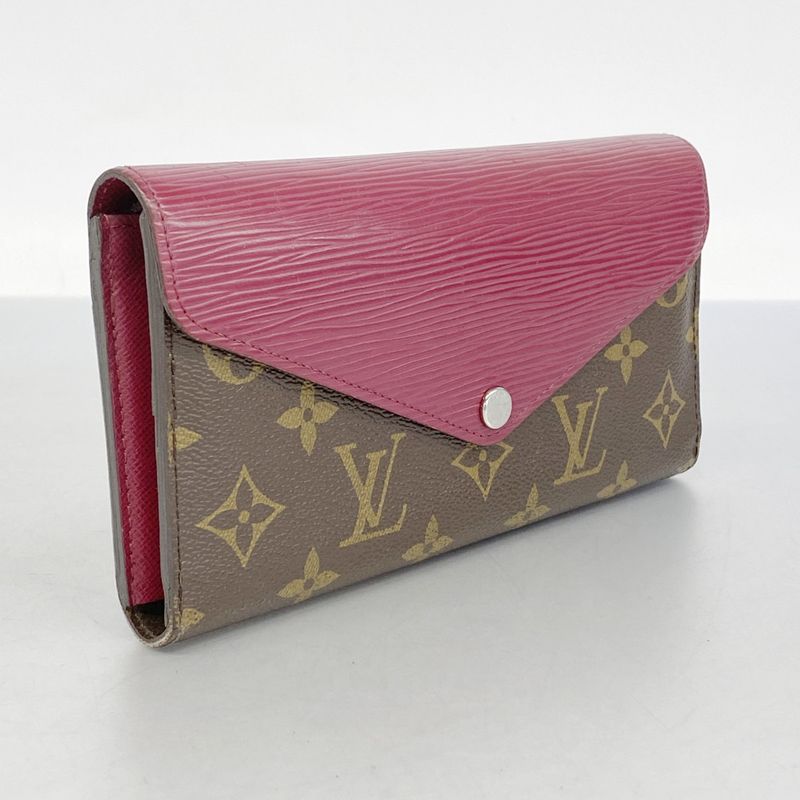 Louis Vuitton Trifold Long Wallet Monogram Epi Portefeuille Marie Loulon M60498