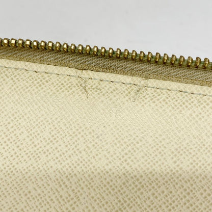 Louis Vuitton Damier Azure Zippy Organizer N60012 White Women's