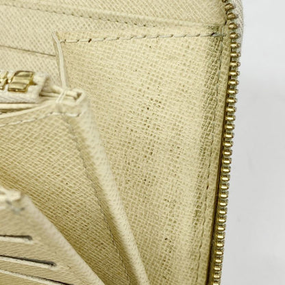 Louis Vuitton Damier Azure Zippy Organizer N60012 White Women's