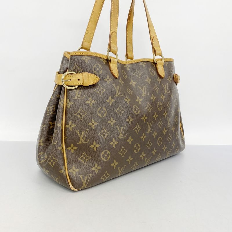 Louis Vuitton Tote Bag Monogram Batignolles Orizzontal M51154 Brown Ladies