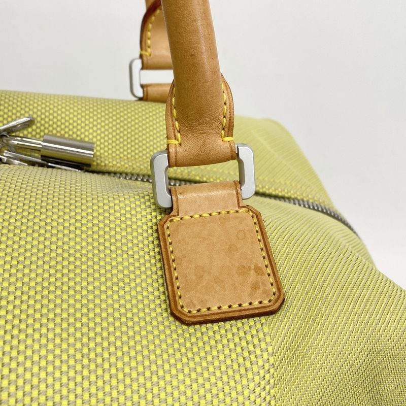 Louis Vuitton Handbag Damier Jehan Louis Vuitton Cup America Cube M80633 Lime