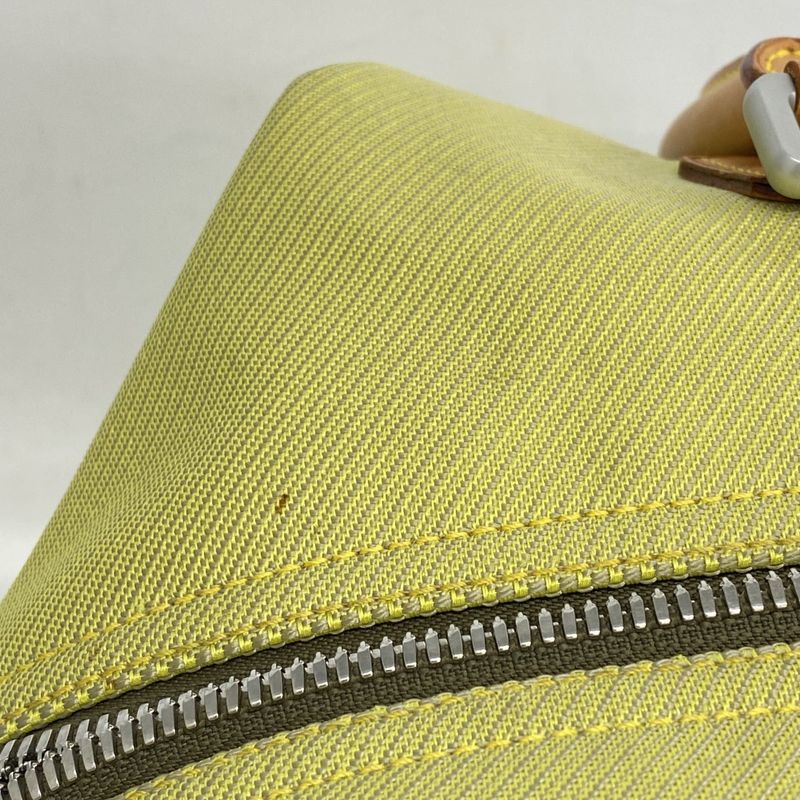 Louis Vuitton Handbag Damier Jehan Louis Vuitton Cup America Cube M80633 Lime