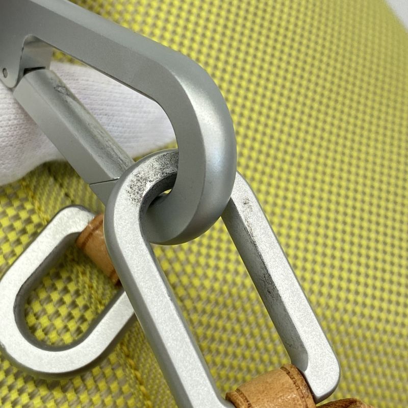 Louis Vuitton Handbag Damier Jehan Louis Vuitton Cup America Cube M80633 Lime