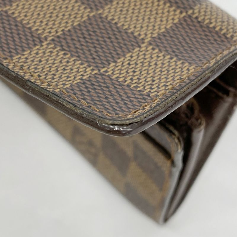 Louis Vuitton Long Wallet Damier Pochette Portmonnais Cles Di N61724 Ebène