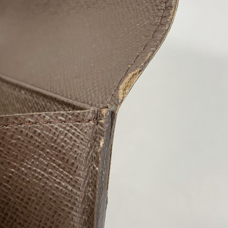 Louis Vuitton Long Wallet Damier Pochette Portmonnais Cles Di N61724 Ebène