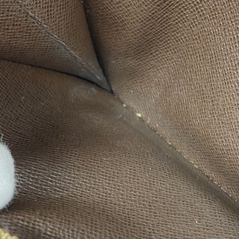 Louis Vuitton Long Wallet Damier Pochette Portmonnais Cles Di N61724 Ebène