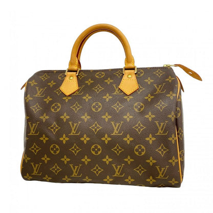 Louis Vuitton Handbag Monogram Speedy 30 M41108 Brown Ladies