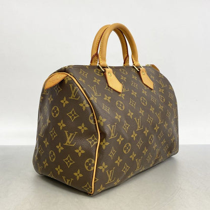 Louis Vuitton Handbag Monogram Speedy 30 M41108 Brown Ladies