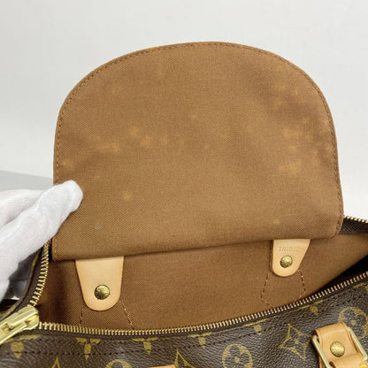 Louis Vuitton Handbag Monogram Speedy 30 M41108 Brown Ladies