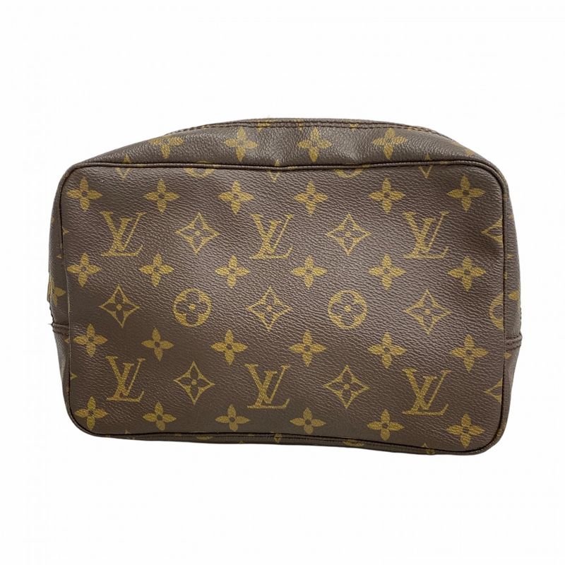 Louis Vuitton Pouch Monogram Trousse Toilette 23 M47524 Brown Women's