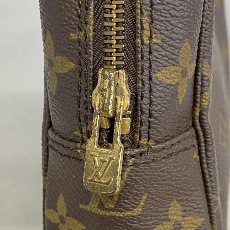 Louis Vuitton Pouch Monogram Trousse Toilette 23 M47524 Brown Women's