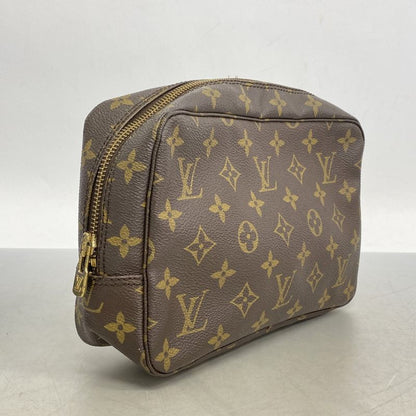 Louis Vuitton Pouch Monogram Trousse Toilette 23 M47524 Brown Women's