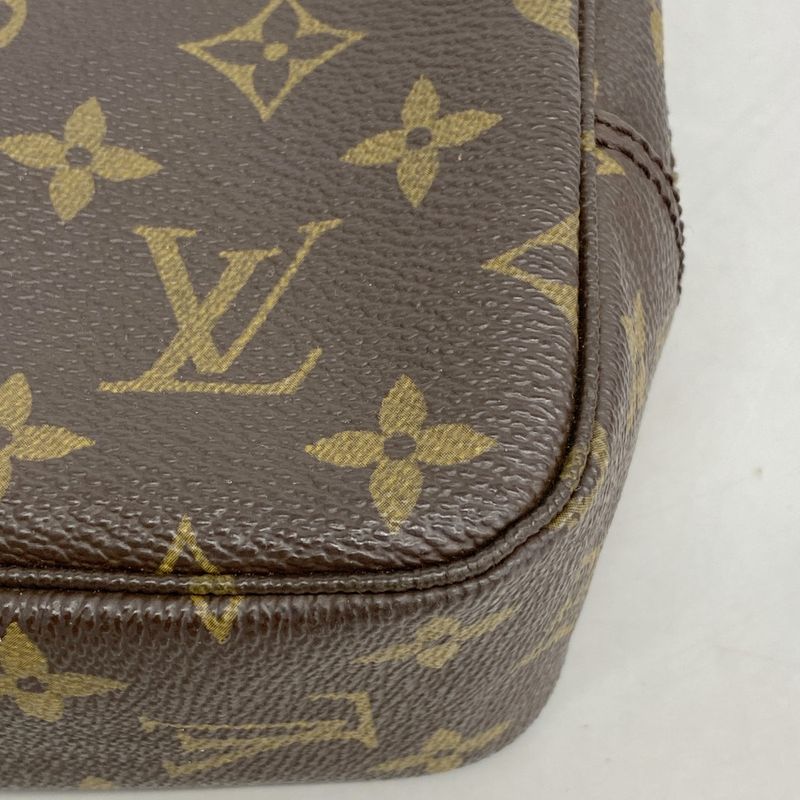 Louis Vuitton Pouch Monogram Trousse Toilette 23 M47524 Brown Women's