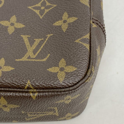 Louis Vuitton Pouch Monogram Trousse Toilette 23 M47524 Brown Women's