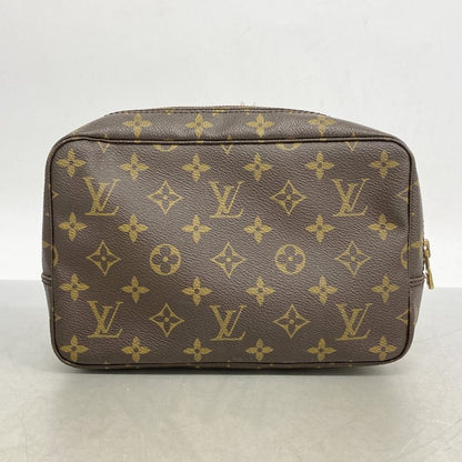 Louis Vuitton Pouch Monogram Trousse Toilette 23 M47524 Brown Women's