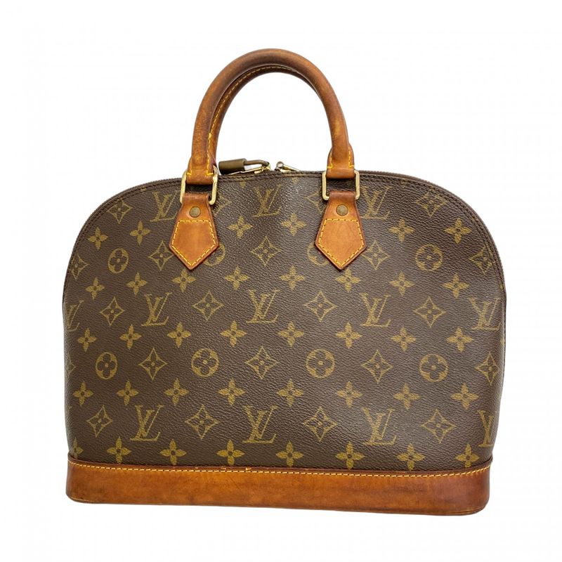 Louis Vuitton Handbag Monogram Alma M51130 Brown Ladies
