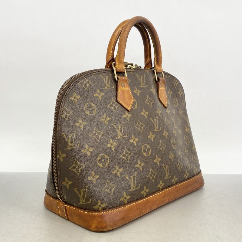 Louis Vuitton Handbag Monogram Alma M51130 Brown Ladies