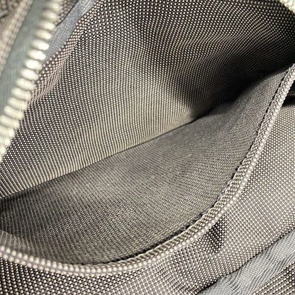 Hermes Handbag Her Line PM Canvas Gray Silver Hardware Women