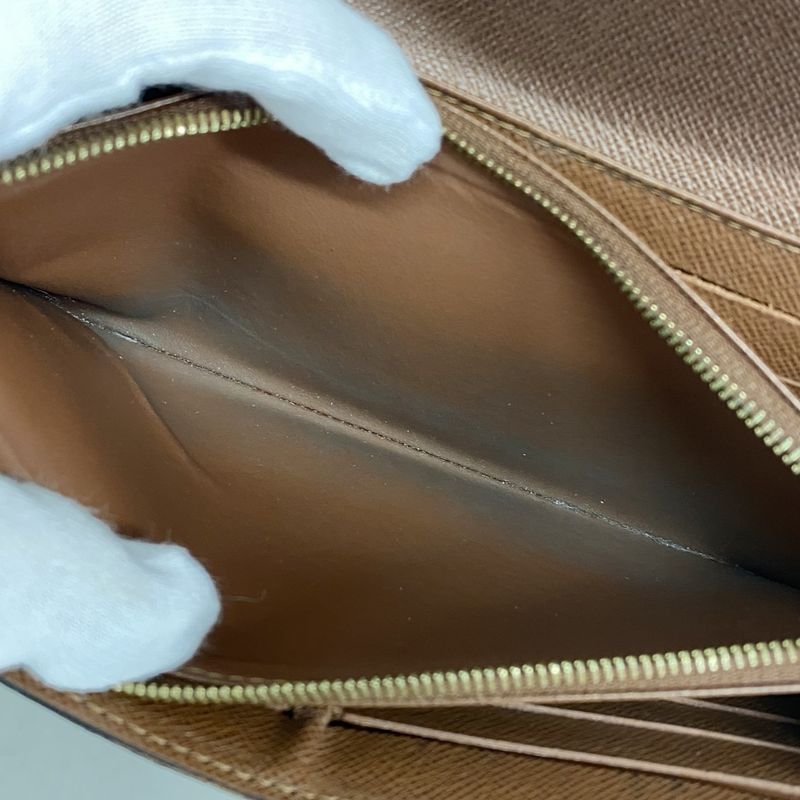 Louis Vuitton Long Wallet Monogram Portefeuille Sarah M60531 Brown Ladies