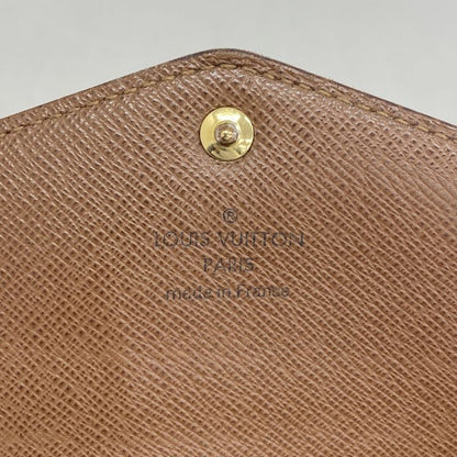 Louis Vuitton Long Wallet Monogram Portefeuille Sarah M60531 Brown Ladies