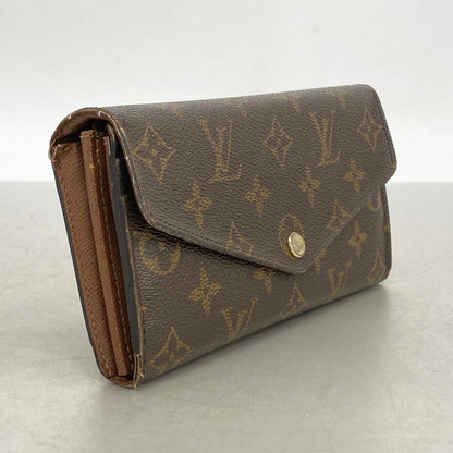 Louis Vuitton Long Wallet Monogram Portefeuille Sarah M60531 Brown Ladies