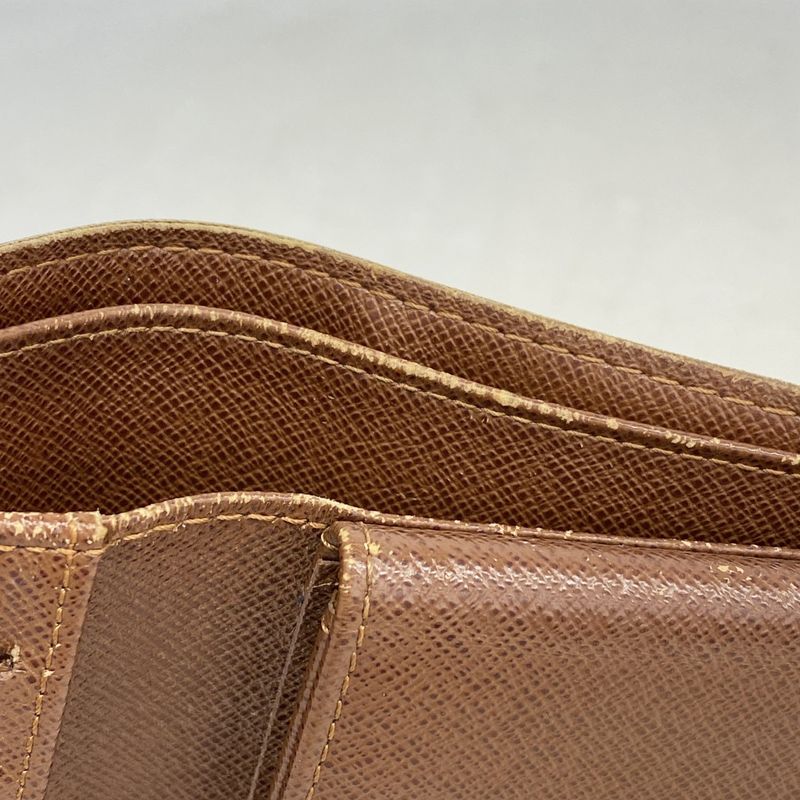 Louis Vuitton Wallet Monogram Portobier Carte Cles Dimonnet M61665 Brown Men's