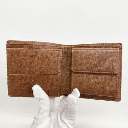 Louis Vuitton Wallet Monogram Portobier Carte Cles Dimonnet M61665 Brown Men's