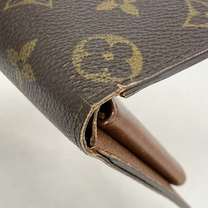 Louis Vuitton Wallet Monogram Portobier Carte Cles Dimonnet M61665 Brown Men's