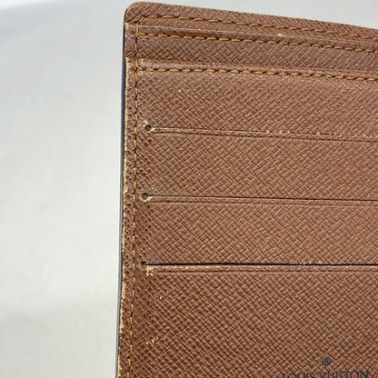 Louis Vuitton Wallet Monogram Portobier Carte Cles Dimonnet M61665 Brown Men's