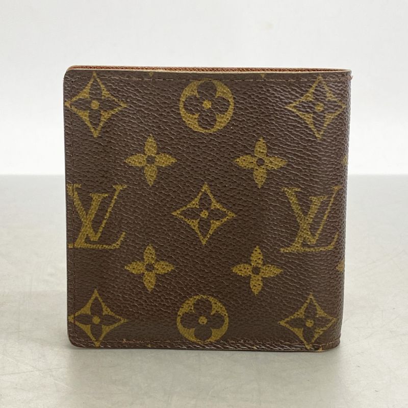 Louis Vuitton Wallet Monogram Portobier Carte Cles Dimonnet M61665 Brown Men's