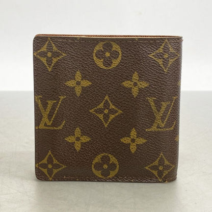 Louis Vuitton Wallet Monogram Portobier Carte Cles Dimonnet M61665 Brown Men's