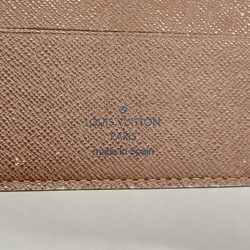 Louis Vuitton Wallet Monogram Portobier Carte Cles Dimonnet M61665 Brown Men's