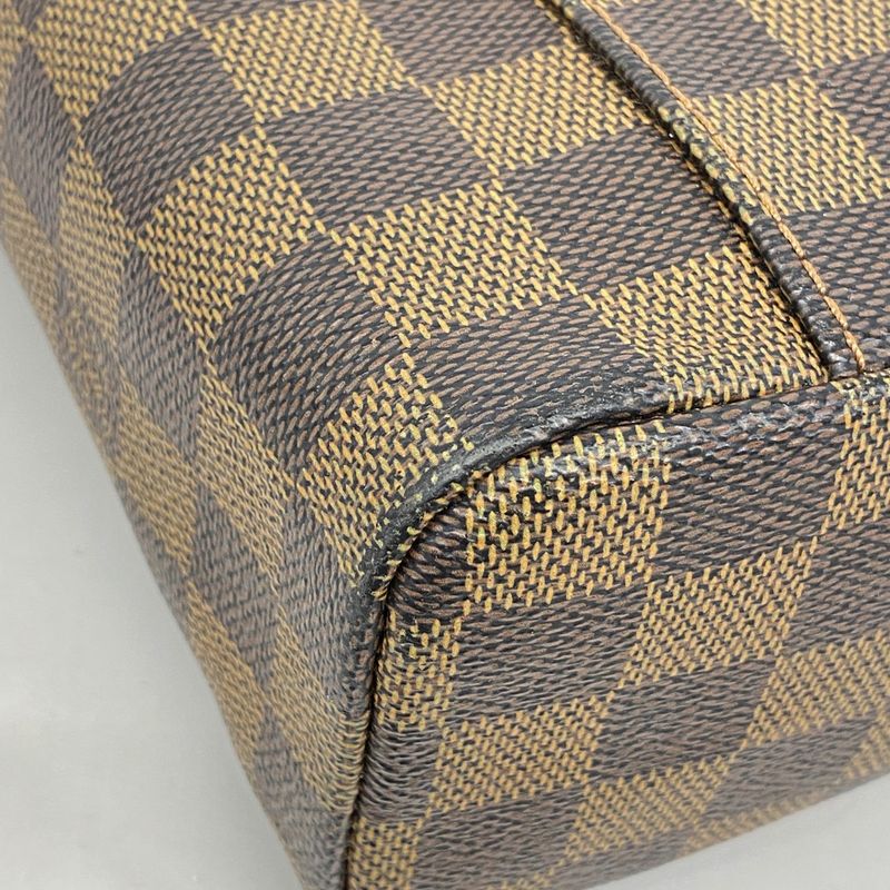 Louis Vuitton Shoulder Bag Damier Olaf PM N41442 Ebene Womens