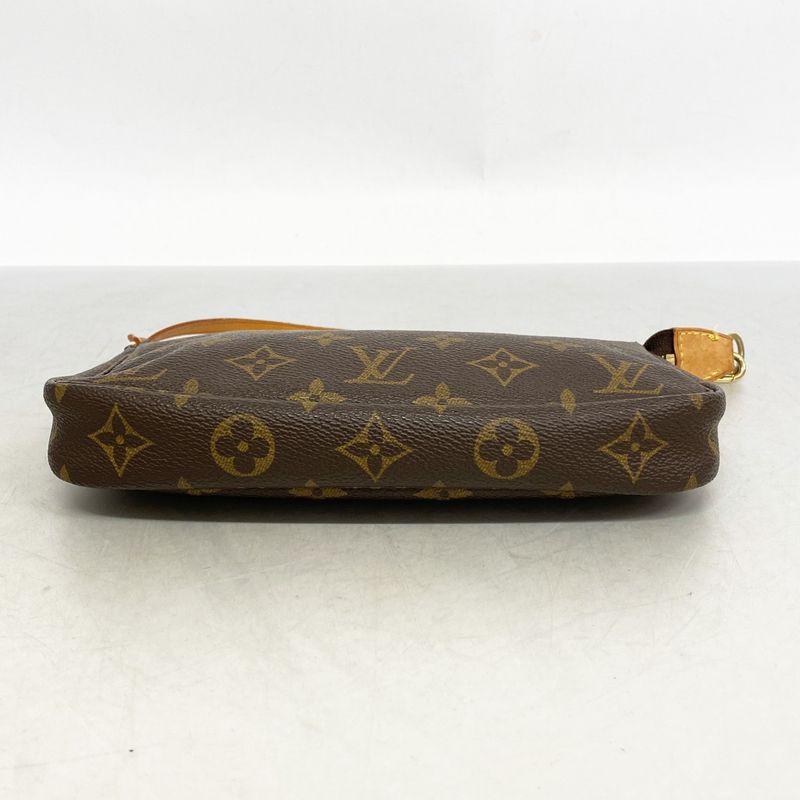 Louis Vuitton Pouch Monogram Pochette Accessoire M51980 Brown Ladies