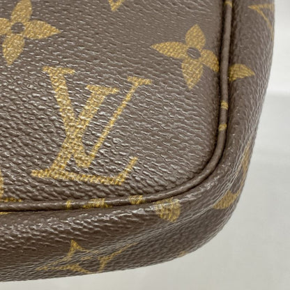 Louis Vuitton Pouch Monogram Pochette Accessoire M51980 Brown Ladies