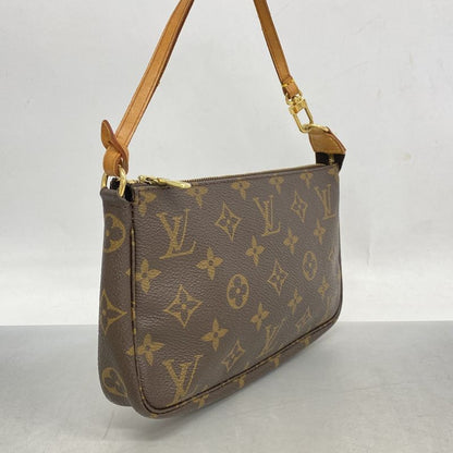 Louis Vuitton Pouch Monogram Pochette Accessoire M51980 Brown Ladies