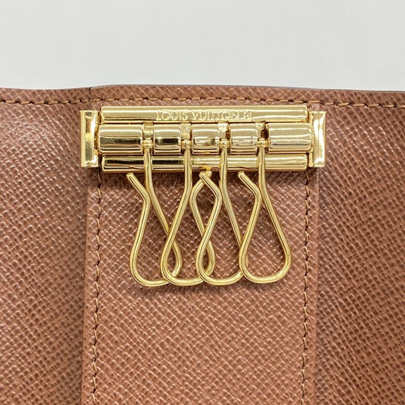 Louis Vuitton Key Case Monogram Multicles 4 M69517 Brown Men Women Unisex