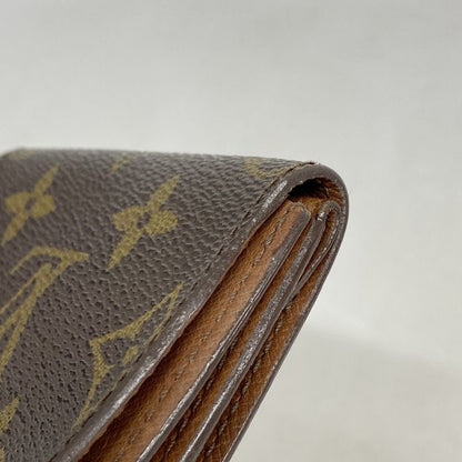 Louis Vuitton Coin Case Monogram Porte Moneguse M61970 Brown Men Women Unisex