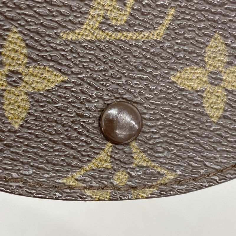 Louis Vuitton Coin Case Monogram Porte Moneguse M61970 Brown Men Women Unisex