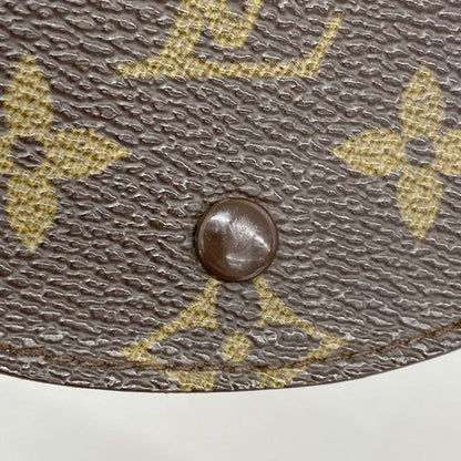 Louis Vuitton Coin Case Monogram Porte Moneguse M61970 Brown Men Women Unisex