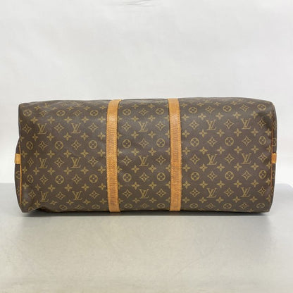 Louis Vuitton Boston Bag Monogram Keepall Bandoliere 60 M41412 Brown Men Women