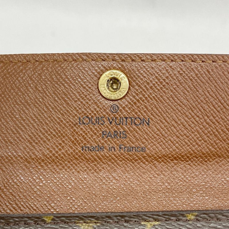 Louis Vuitton Coin Case Monogram Ludlow M61927 Brown Men Women Unisex