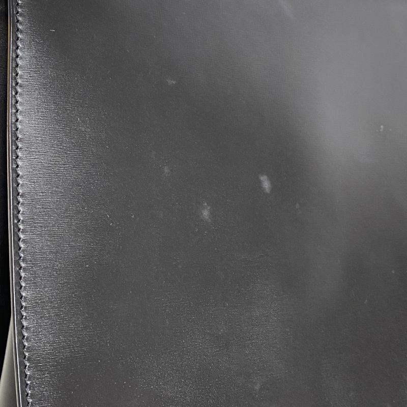 Celine Handbag Leather Black Gold Hardware Women