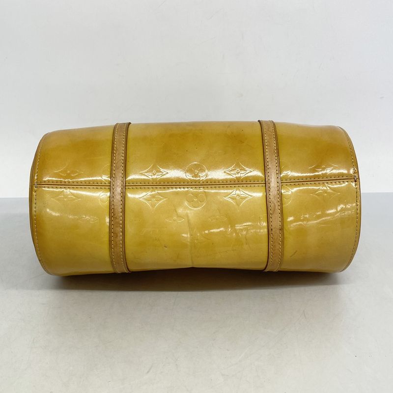 Louis Vuitton Handbag Vernis Bedford M91006 Beige Women's