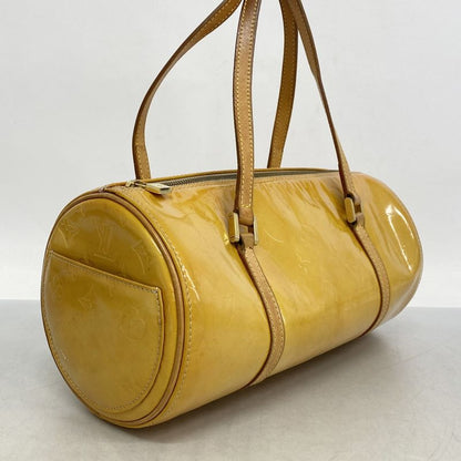 Louis Vuitton Handbag Vernis Bedford M91006 Beige Women's