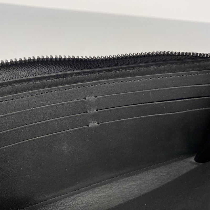 Louis Vuitton Long Wallet Monogram Shadow Zippy Wallet Horizontal M80333 Black